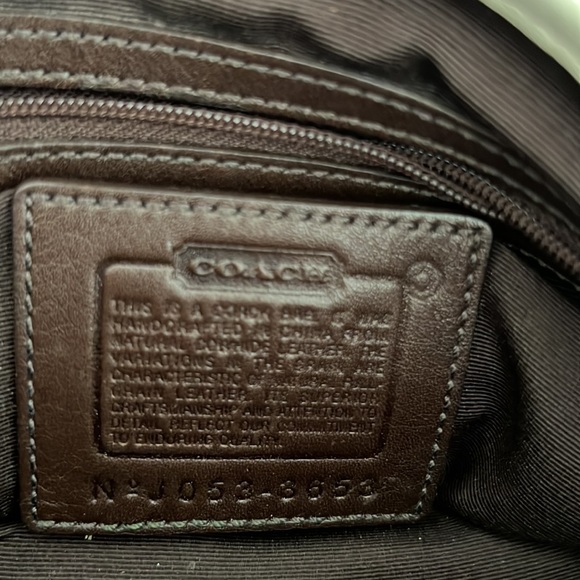 Coach leather shoulder bag - Picture 10 of 10